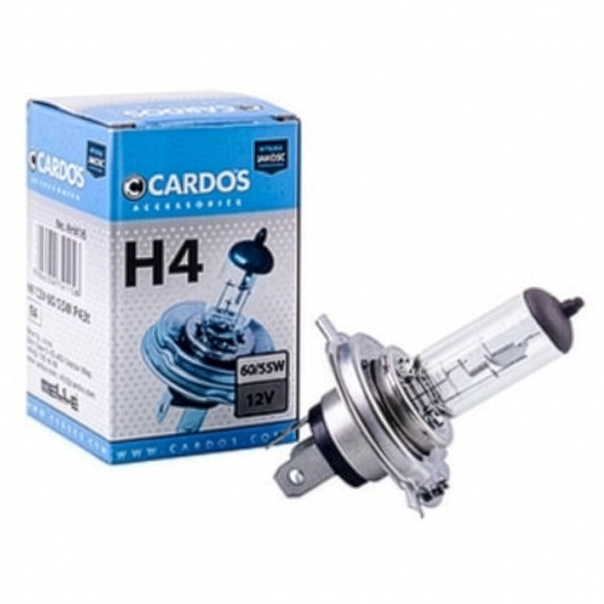 K2 CARDOS Żarówka H4 12V 60/55W P43t AH416