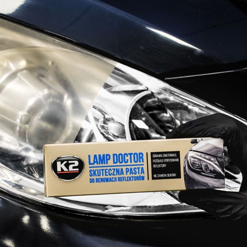 K2 LAMP DOCTOR Skuteczna pasta do renowacji reflektorów L3050