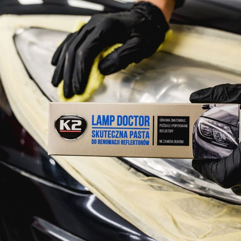 K2 LAMP DOCTOR Skuteczna pasta do renowacji reflektorów L3050