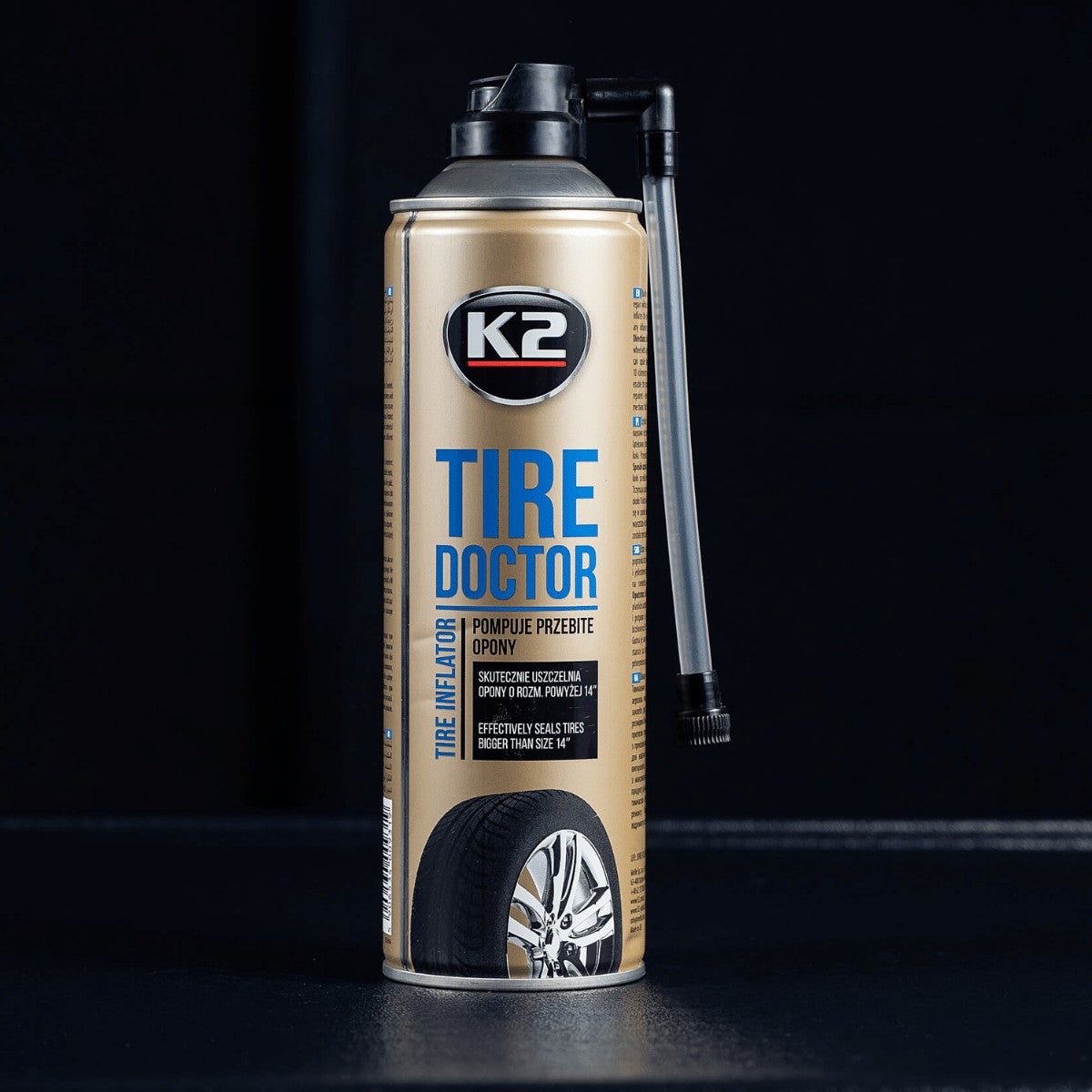 Koło zapasowe w sprayu K2 TIRE DOKTOR 500ml B311