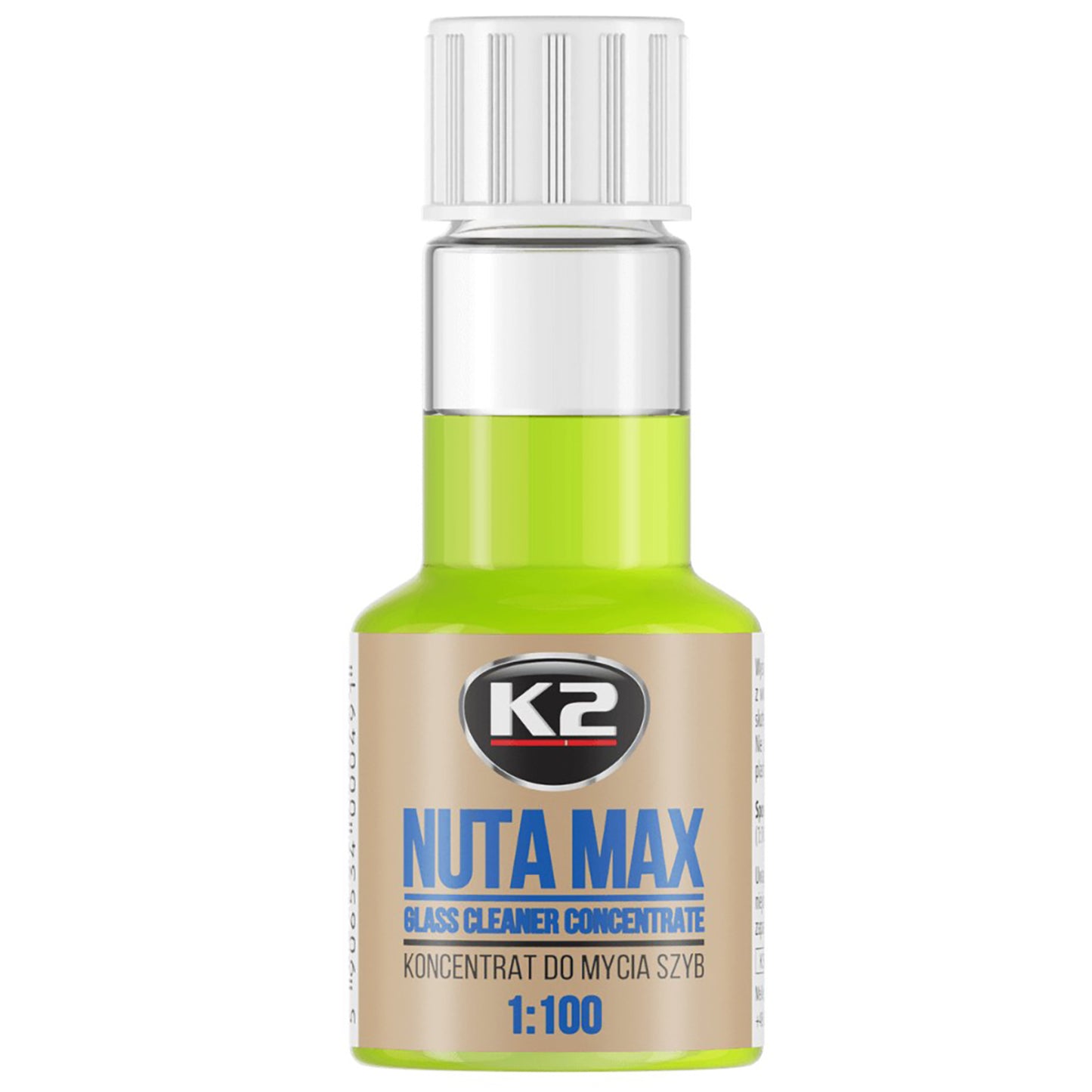 Koncentrat płynu do mycia szyb K2 NUTA MAX 50ml 1:100 K509