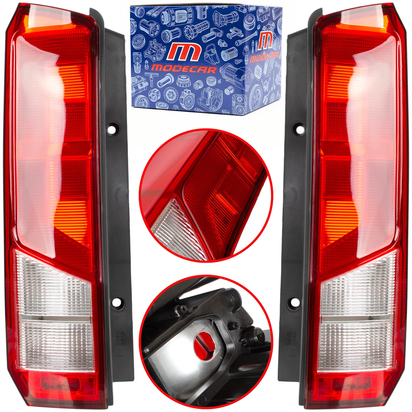 MAN TGE 2017- lampa tylna lewa + prawa 2 szt. KPL