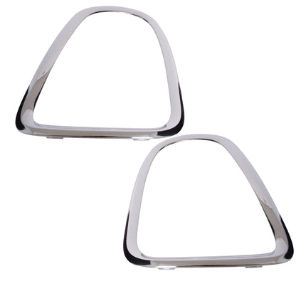 MINI R58 10-15 Osłona ramka lampy tylnej CHROM Lewa + Prawa 2 szt. KPL