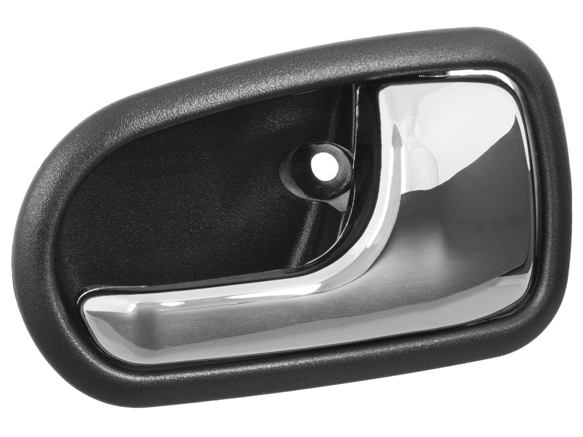 Mazda 323 V VI 94-03 klamka przednia wewnętrzna CZARNA + CHROM prawa