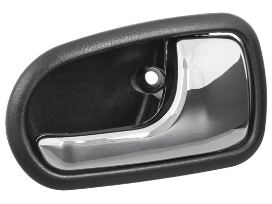 Mazda 323 V VI 94-03 klamka przednia wewnętrzna CZARNA + CHROM prawa