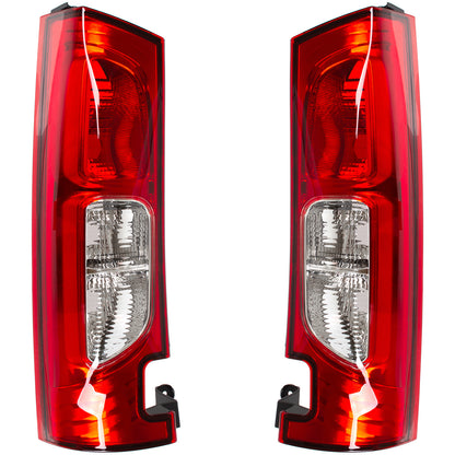 Mercedes Citan 2012- z drzwiami lampa tylna lewa + prawa 2 szt. KPL
