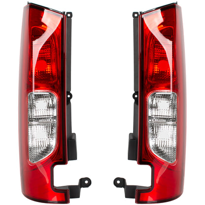 Mercedes Citan 2012- z drzwiami lampa tylna lewa + prawa 2 szt. KPL
