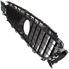 Mercedes E-KLASA W213 W238 C238 16-19 atrapa między reflektory (grill) CZARNA + CHROM