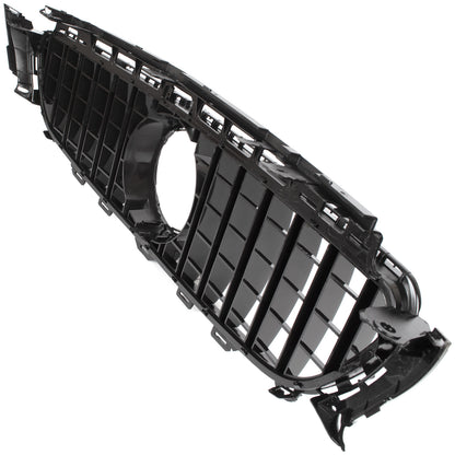 Mercedes E-KLASA W213 W238 C238 16-19 atrapa między reflektory (grill) CZARNA + CHROM