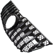 Mercedes GLK X204 12-15 atrapa między reflektory (grill) PANAMERICANA PIANO BLACK