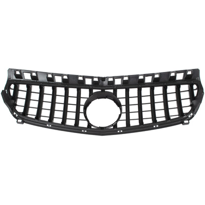 Mercedes KLASA A W176 12-18 atrapa między reflektory (grill) PANAMERICANA PIANO BLACK