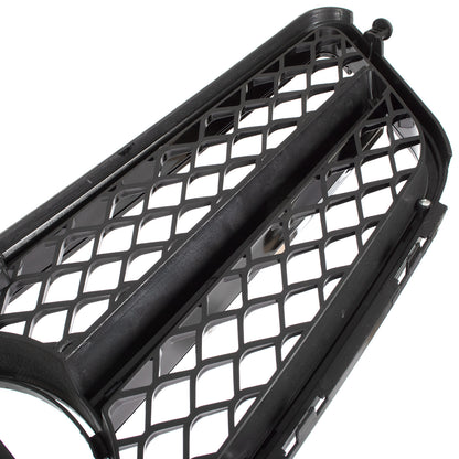 Mercedes Klasa C W204 19-23 atrapa między reflektory (grill) PIANO BLACK-+-CHROM