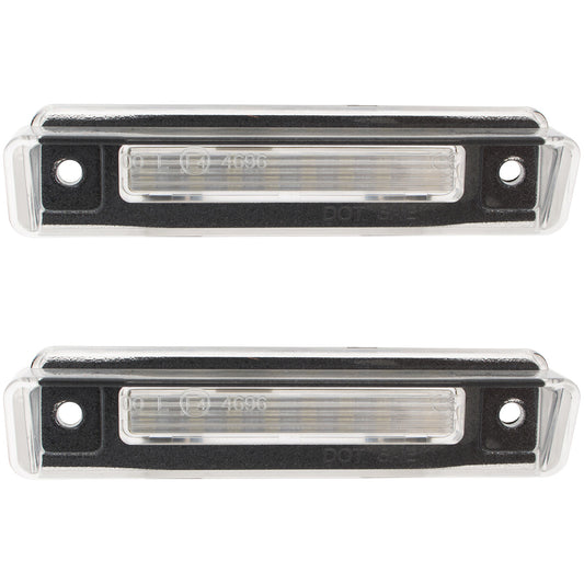 Mercedes S124 E-Klasa R129 SL-Klasa lampki podświetlenia tablicy rejestracyjnej LED 2 szt. kpl.
