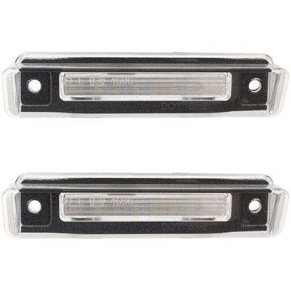 Mercedes S124 E-Klasa R129 SL-Klasa lampki podświetlenia tablicy rejestracyjnej LED 2 szt. kpl.