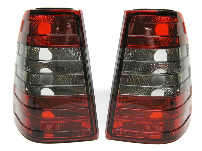 Mercedes W124 E-klasa 84-97 KOMBI lampy tylne DYMIONE lewa + prawa kpl. *