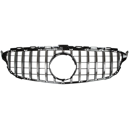 Mercedes W205 / C205 18-22 atrapa między reflektory (grill)
