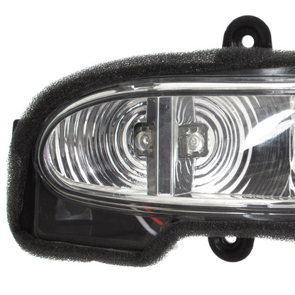 Mercedes W211 E-Klasa 03-06 kierunkowskaz LED w lusterko z podświetleniem podłogi lewy + prawy 2 szt. KPL