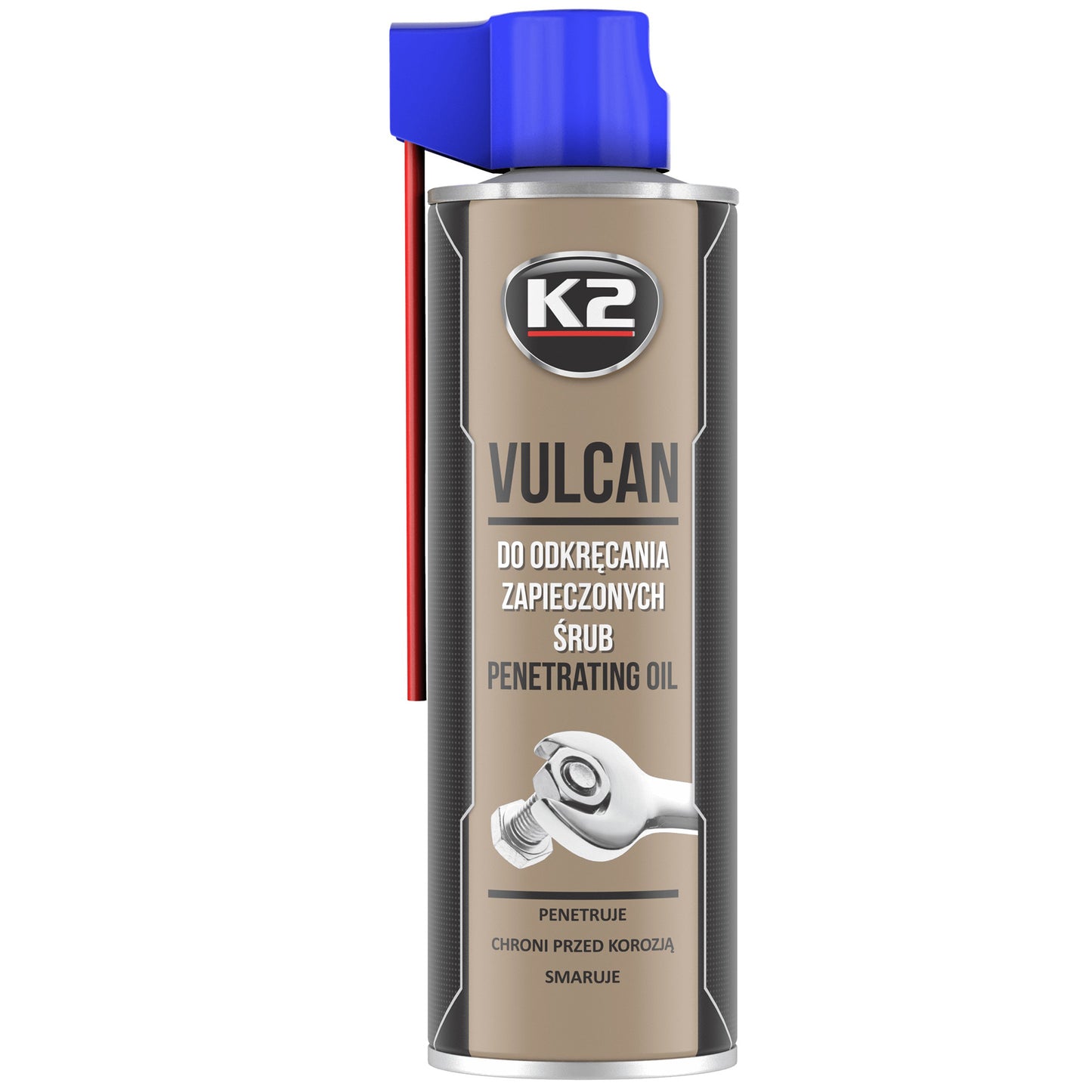 Odrdzewiacz Penetrator do śrub K2 VULCAN 500ml aerozol W115