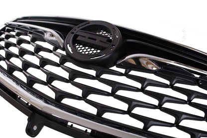 Opel Mokka 16-19 atrapa między reflektory (grill) CZARNA + CHROM