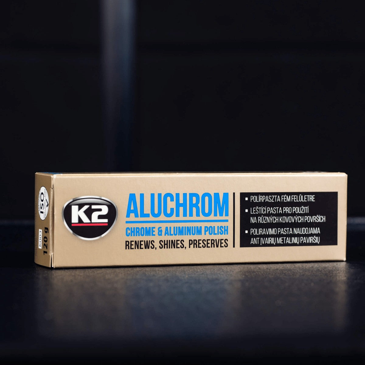 Pasta do chromu K2 ALUCHROM 120g K003