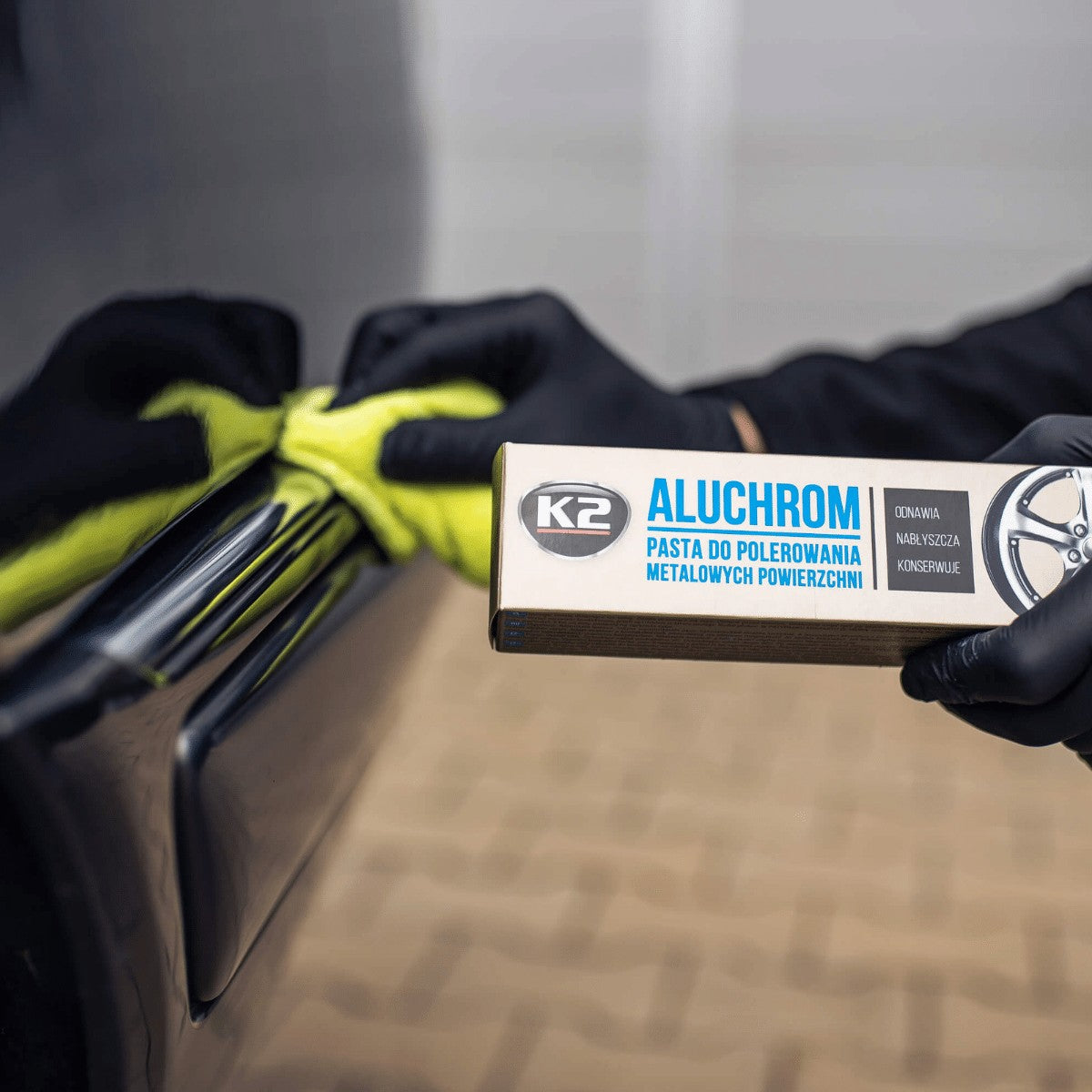Pasta do chromu K2 ALUCHROM 120g K003