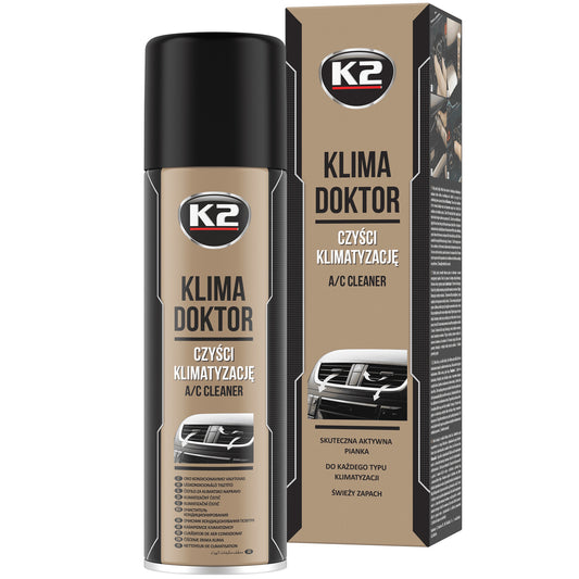 Pianka do czyszczenia klimatyzacji K2 KLIMA DOKTOR 500ml aerozol W100