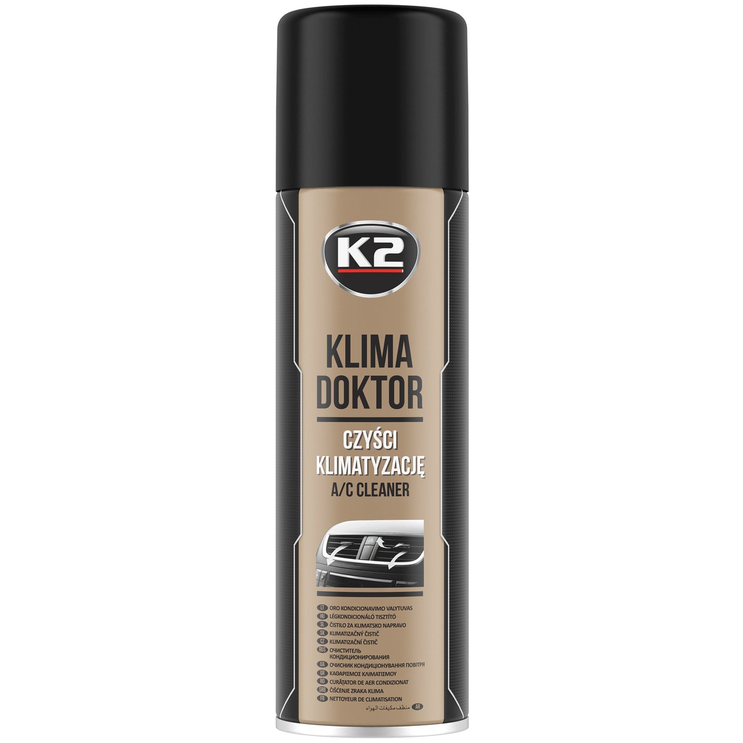 Pianka do czyszczenia klimatyzacji K2 KLIMA DOKTOR 500ml aerozol W100