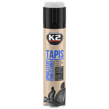 Pianka do czyszczenia tapicerki ze szczotką K2 TAPIS 600ml aerozol K206B