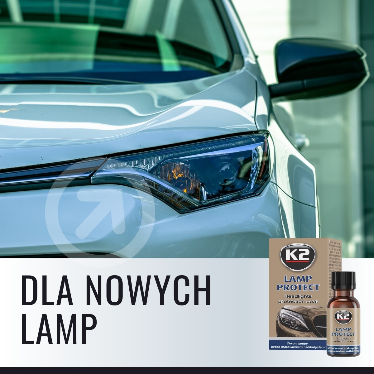 Powłoka ochronna na reflektory K2 LAMP PROTECT 10ml K530