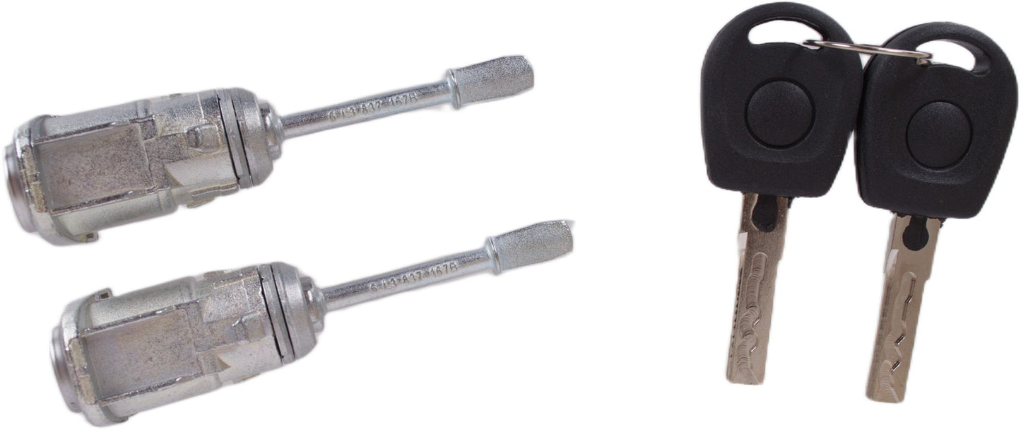 Seat Cordoba II 02-08 wkładka zamka drzwi przednich lewa + prawa 2 szt. KPL