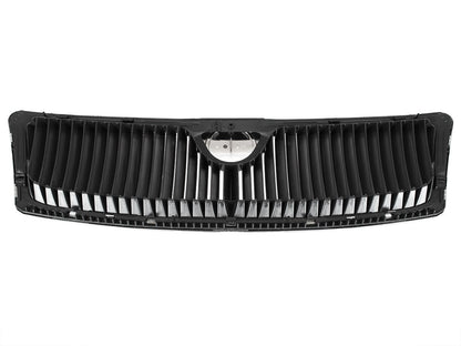 Skoda Octavia II 04-08 atrapa między reflektory (grill) CHROM + CZARNO-CHROMOWANE szczebelki