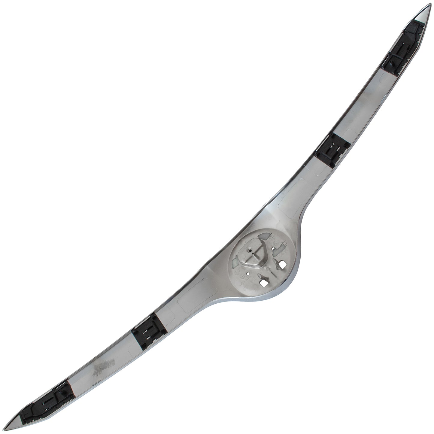 Skoda Superb II 08-15 listwa atrapy pod emblemat CHROM