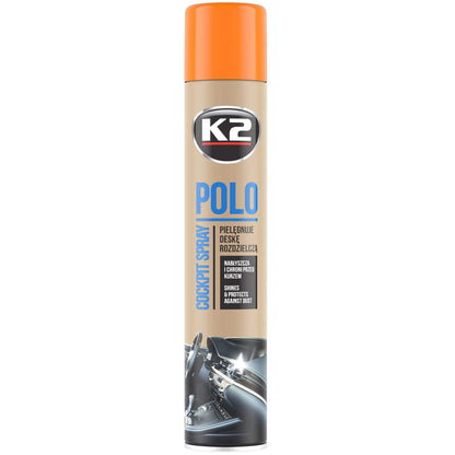 Spray do kokpitu K2 POLO COCKPIT BRZOSKWINIA 750ml K407BR0