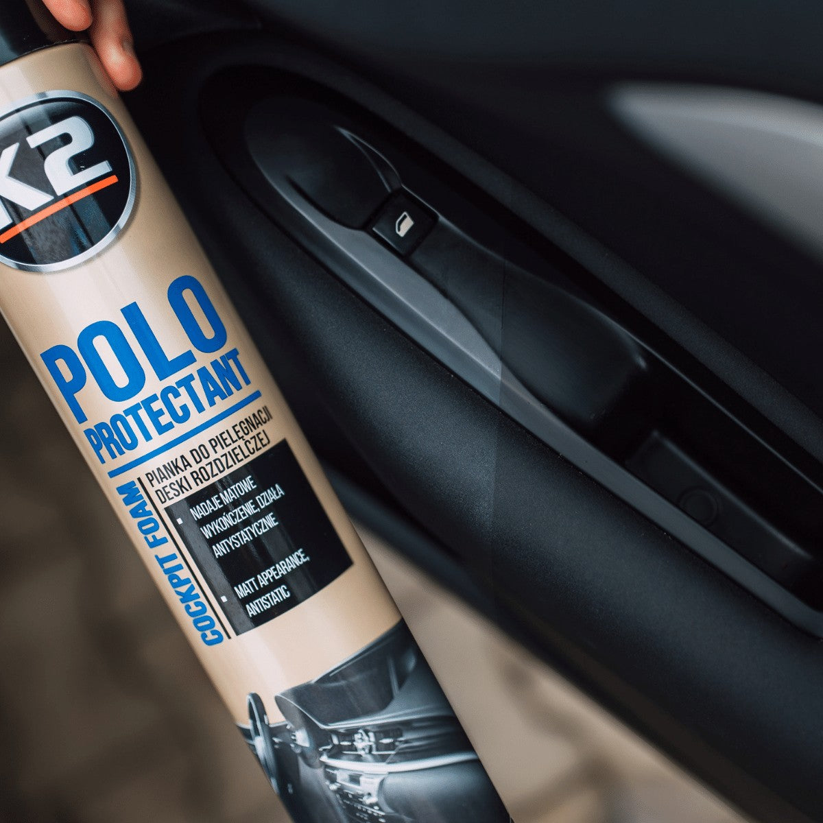 Spray do kokpitu K2 POLO PROTECTANT MAT 750ml FAHREN K418