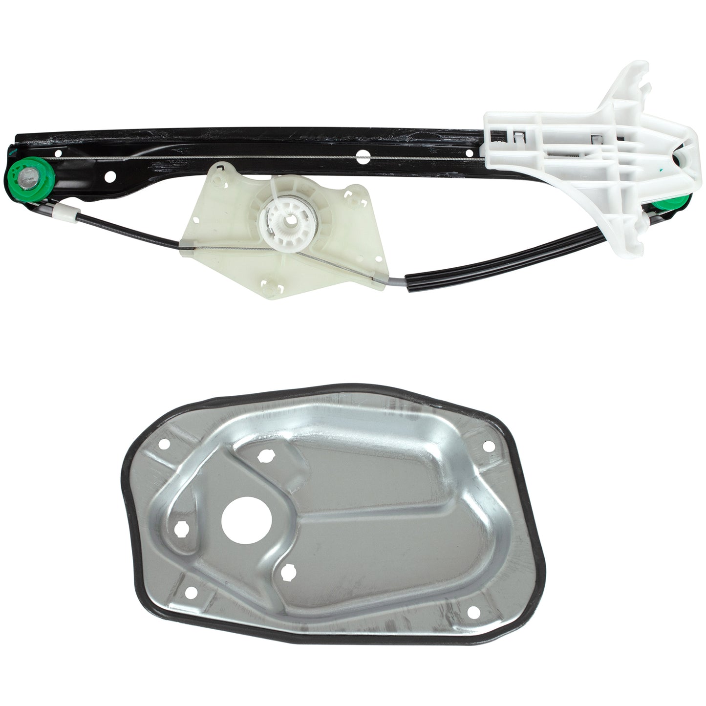 VW Golf V 03-09 podnośnik szyby elektryczny tylny prawy Z PANELEM