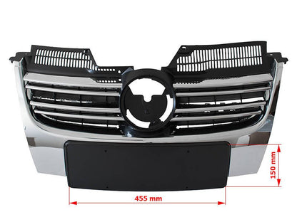 VW Golf V KOMBI 07-09 atrapa między reflektory (grill) MAŁA TABLICA REJESTRACYJNA