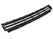 VW Passat B7 10-15 atrapa kratka w zderzak przedni środkowa CZARNA + listwa CHROM