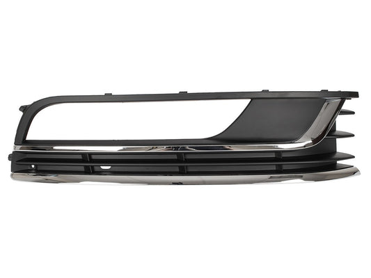 VW Passat B7 2010- Z HALOGENAMI atrapka kratka w zderzak przedni CHROM prawa