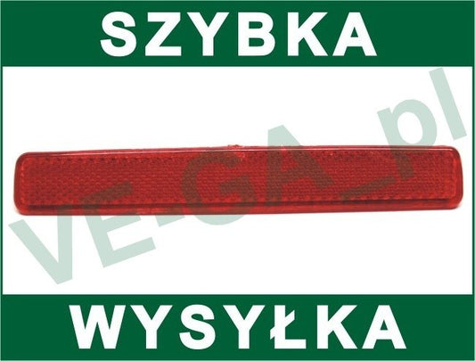 VW T5 03- odblask w tylny zderzak lewy