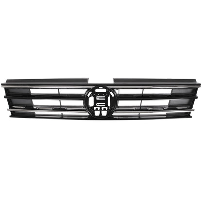 VW Tiguan II 16-20 atrapa między reflektory (grill) CZARNA + CHROM